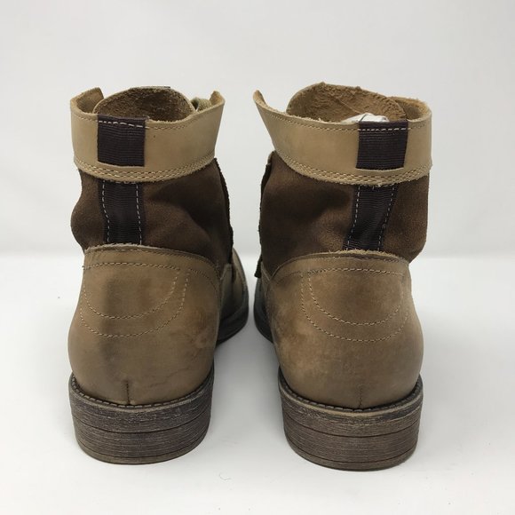 ALDO Mathan Cognac / Bronze Lace Up Combat Boots Size 41 - Picture 5 of 5